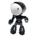 LED Lampka biurkowa LED/0,06W/3xLR41 robot czarna