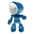 LED Lampka biurkowa LED/0,06W/3xLR41 robot niebieska