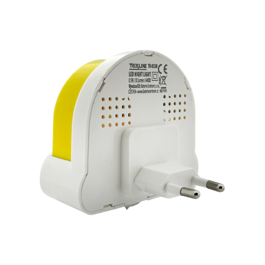 LED Lampka dziecięca nocna LED/0,5W/230V tęcza