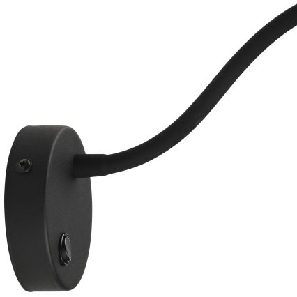 Elastyczna lampka LED LAGOS 1xG9/6W/230V 4000K czarna