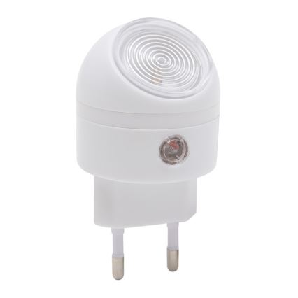 LED Lampka orientacyjna do gniazda z czujnikiem LED/1W/230V