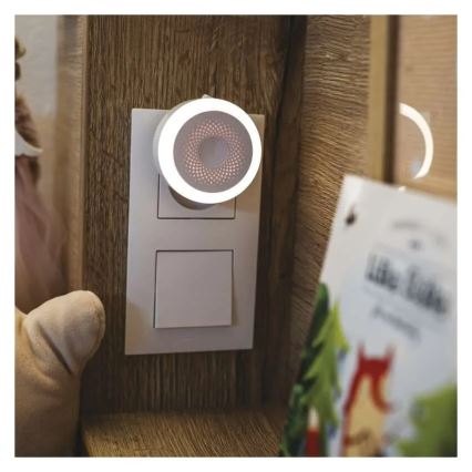 LED lampka orientacyjna do gniazdka LED/0,5W/230V