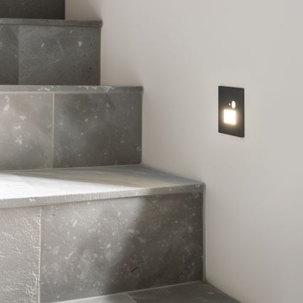 LED lampka schodowa z czujnikiem ruchu LED/1,5W/230V 3000K/4000K/6500K