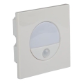 LED lampka schodowa z czujnikiem ruchu LED/3W/230V 4000K biała