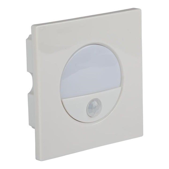 LED lampka schodowa z czujnikiem ruchu LED/3W/230V 4000K biała