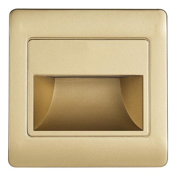 LED lampka schodowa z czujnikiem STEP LIGHT NET LED/1,5W/230V 4000K złota