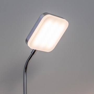 LED lampka ścienna do gniazdka LED/3,2W/230V chrom błyszczący