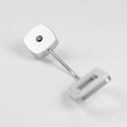 LED lampka ścienna do gniazdka LED/3,2W/230V matowy chrom