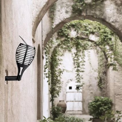 LED Solarna lampa FLAME 4w1 1xLED/0,45W/3,7V IP44 500 mAh