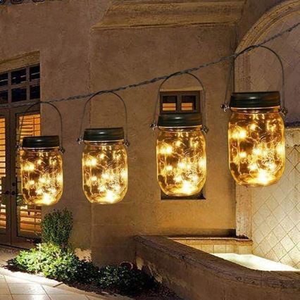 LED Solarna lampa JAR LED/1,2V 600 mAh IP44