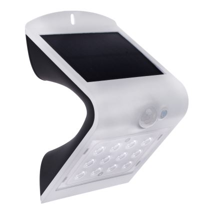 LED Solarna lampa z czujnikiem ruchu i zmierzchu LED/1,5W/1200 mAh 3,7V IP65