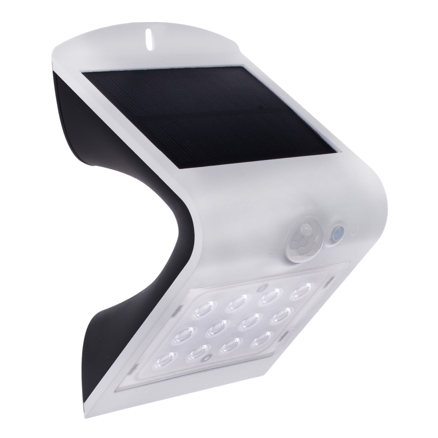 LED Solarna lampa z czujnikiem ruchu i zmierzchu LED/1,5W/1200 mAh 3,7V IP65
