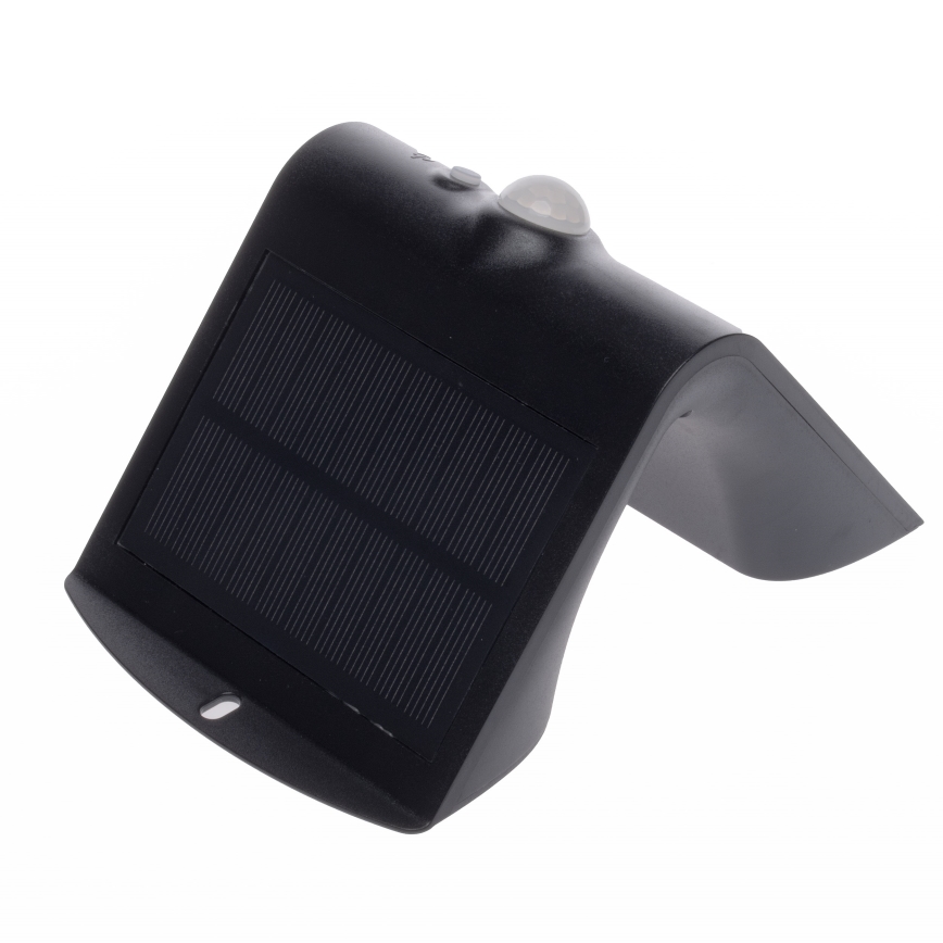 LED Solarna lampa z czujnikiem ruchu i zmierzchu LED/1,5W/1200 mAh 3,7V IP65