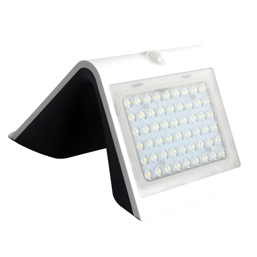 LED Lampa solarna z czujnikiem ruchu i zmierzchu LED/3,2W/2000 mAh 3,7V IP65