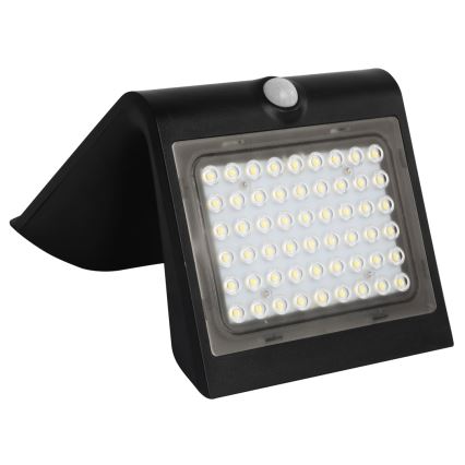 LED Lampa solarna z czujnikiem ruchu i zmierzchu LED/3,2W/2000 mAh 3,7V IP65