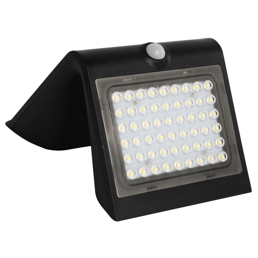 LED Lampa solarna z czujnikiem ruchu i zmierzchu LED/3,2W/2000 mAh 3,7V IP65
