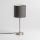 LED Lampka stołowa 1xE14/5W/230V szara/matowy chrom