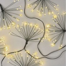 LED Łańcuch bożonarodzeniowy 150xLED/5,35m ciepła biel
