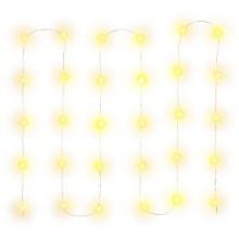 LED Łańcuch bozonarodzeniowy 30xLED/3xAA 3,3m ciepła biel