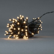 LED Łańcuch bożonarodzeniowy 48xLED/7 funkcji/3xAA 4,1m IP44 ciepła biel