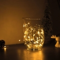 LED Łańcuch bożonarodzeniowy 50xLED/3xAA 5,25m ciepła biel