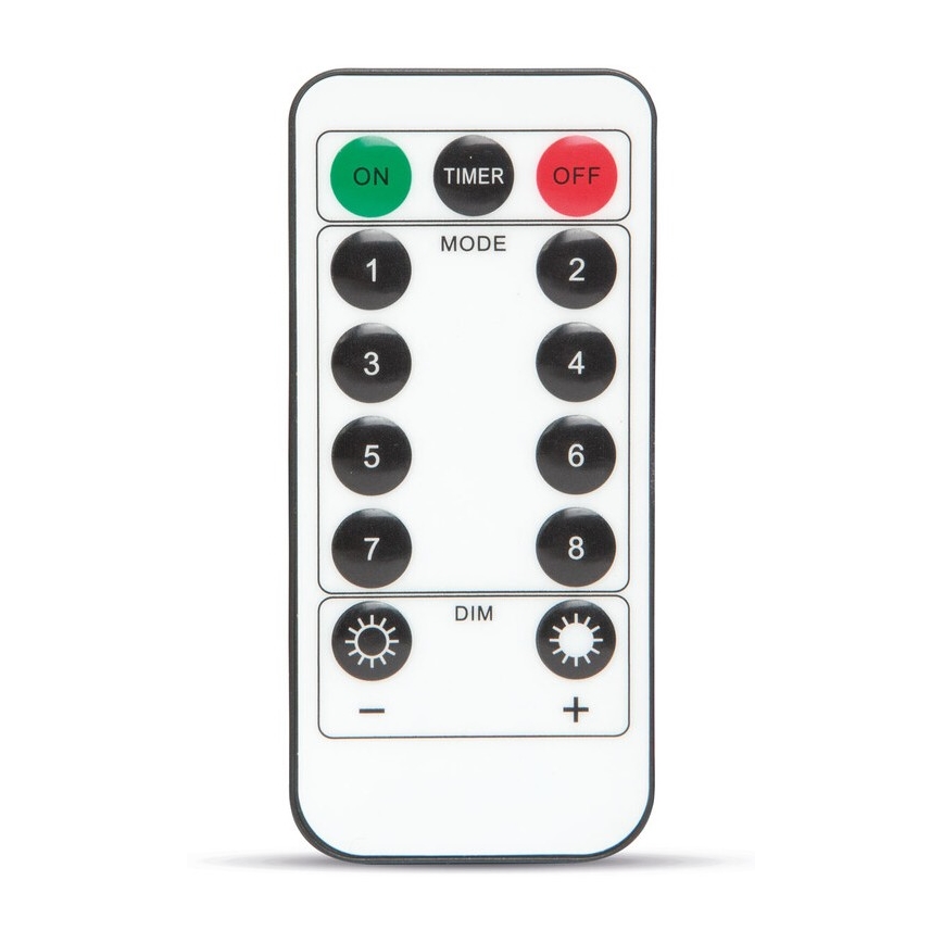 LED Łańcuch dekoracyjny HALLOWEEN LED/5V/8 funkcji pajęczyna + pilot
