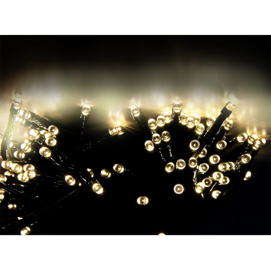 LED Łańcuch solarny SHINE 200xLED/1,2V 600 mAh 21,9 m IP44