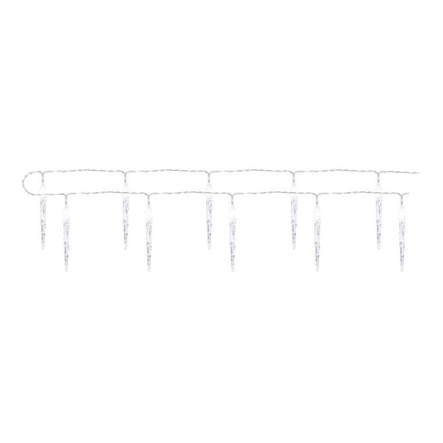 LED Łańcuch świąteczny 10xLED/2xAA 1,65m