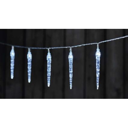 LED Łańcuch świąteczny 10xLED/2xAA 1,65m