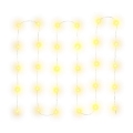 LED łańcuch świąteczny 30×LED, zasilanie 3×AA, 3,3 m, ciepłe białe światło