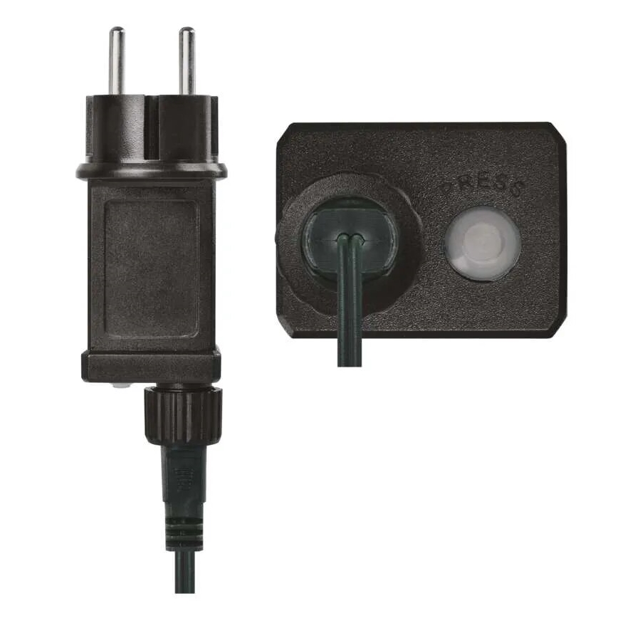 LED Zewnętrzny łańcuch świąteczny 160xLED/21m IP44 ciepła biel