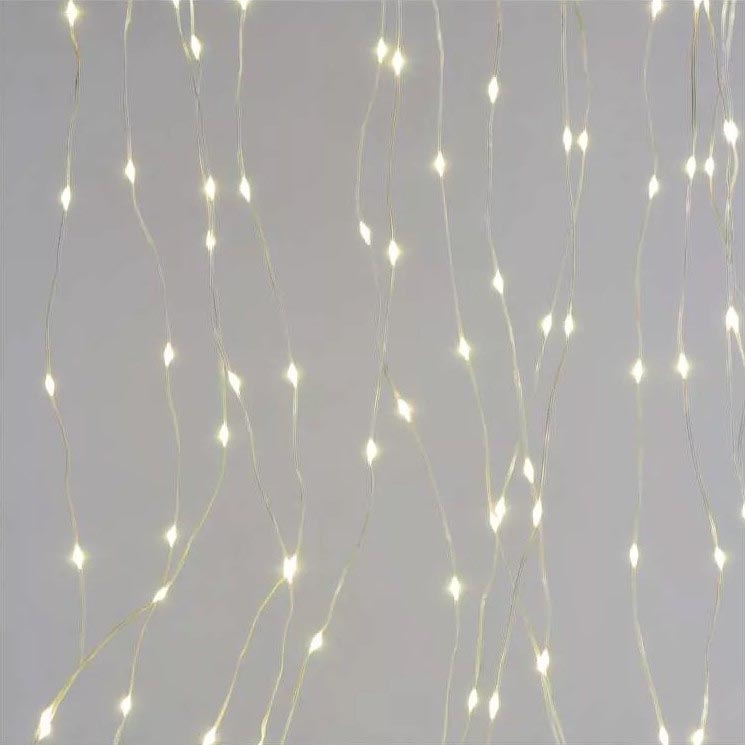 LED Łańcuch świąteczny zewnętrzny 300xLED/8 funkcji 7,9 m IP44 ciepła biel