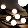 LED Łańcuch zewnętrzny EASY CONNECT 8xE27 5m IP44 ciepła biel