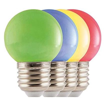LED Łańcuch zewnętrzny EASY CONNECT 8xE27 5m IP44 wielobarwny