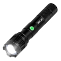 LED Latarka akumulatorowa LED/10W/5V IPX4 800 błyszcząca 1200 mAh