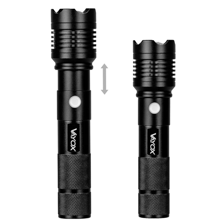 LED Latarka akumulatorowa LED/10W/5V IPX4 800 błyszcząca 1200 mAh