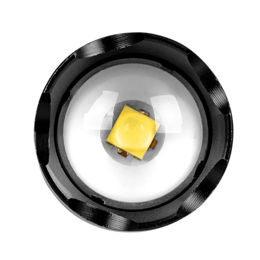 LED Latarka akumulatorowa LED/10W/5V IPX4 800 błyszcząca 1200 mAh