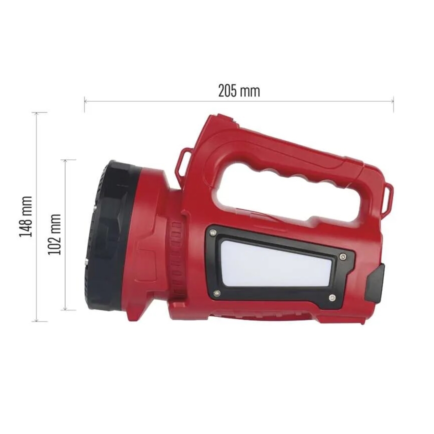 LED Latarka akumulatorowa LED/3,7V IP44 1000 lm 15000mAh