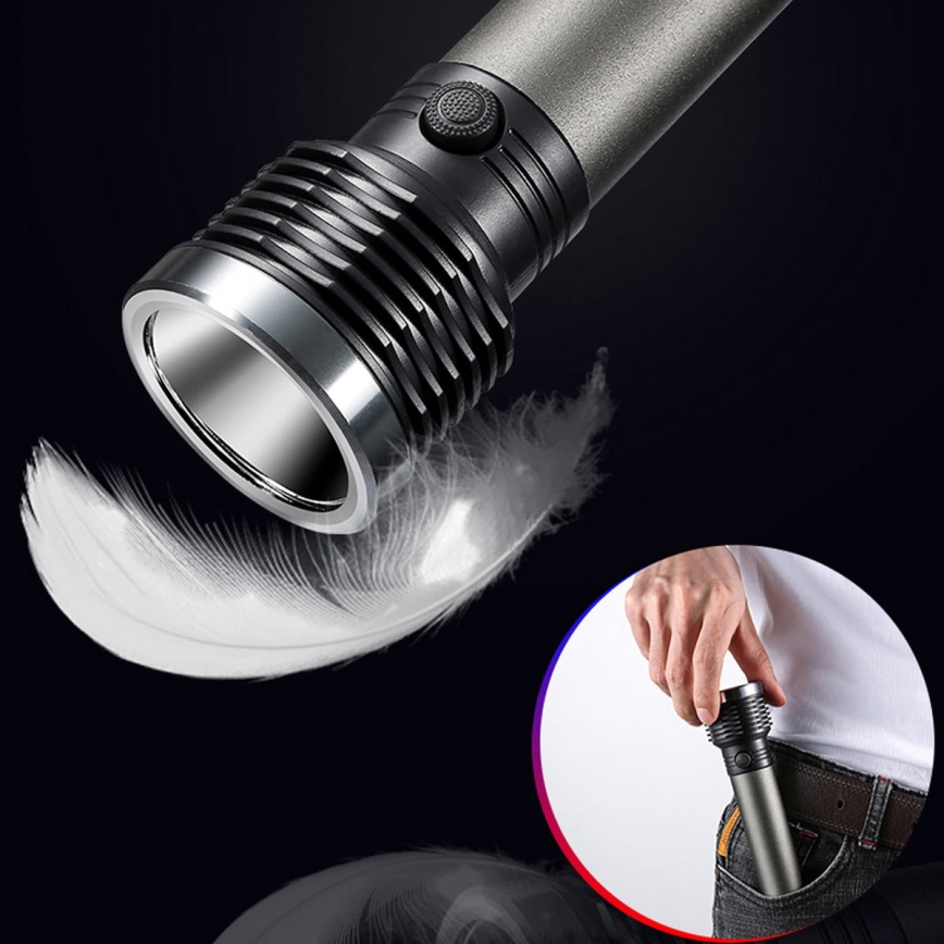 Latarka LED akumulatorowa LED/4,5W/3,7V 1200 mAh