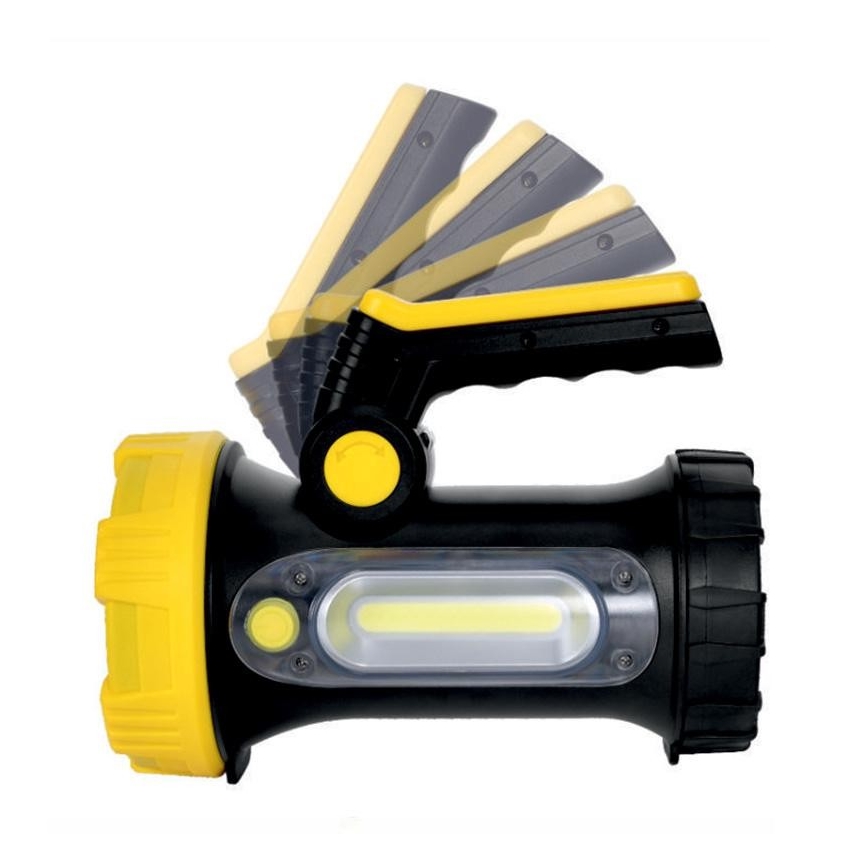 LED Latarka akumulatorowa LED/5W/4000mAh + LED/3W