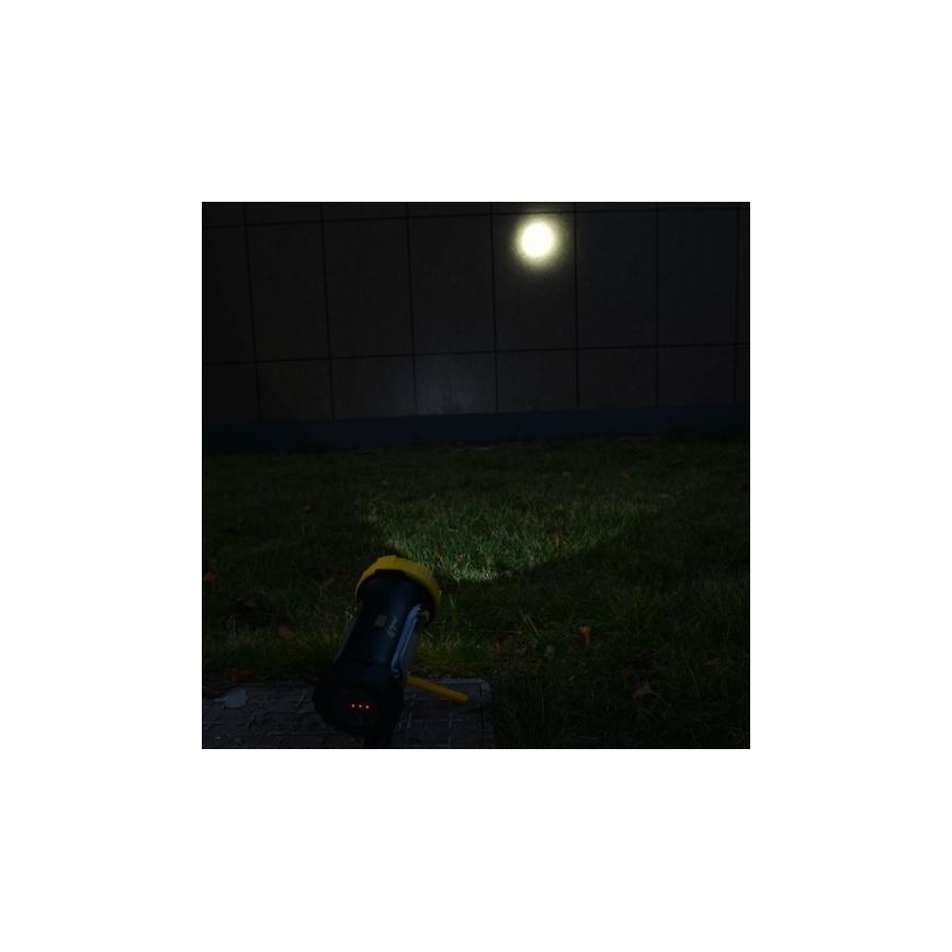LED Latarka akumulatorowa LED/5W/4000mAh + LED/3W