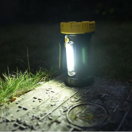 LED Latarka akumulatorowa LED/5W/4000mAh + LED/3W