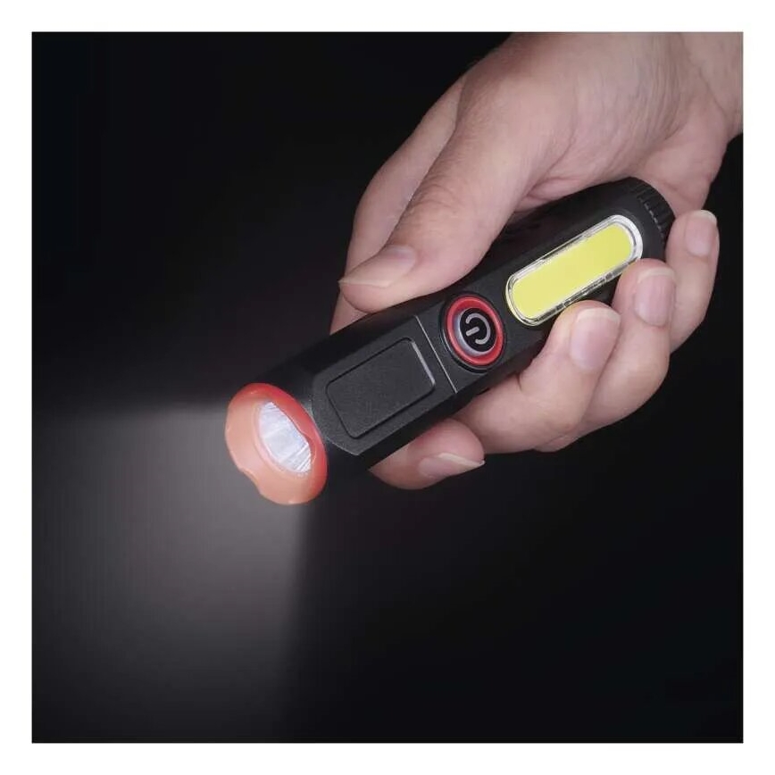 LED Latarka akumulatorowa LED/USB/3,7V 120 lm 400 mAh