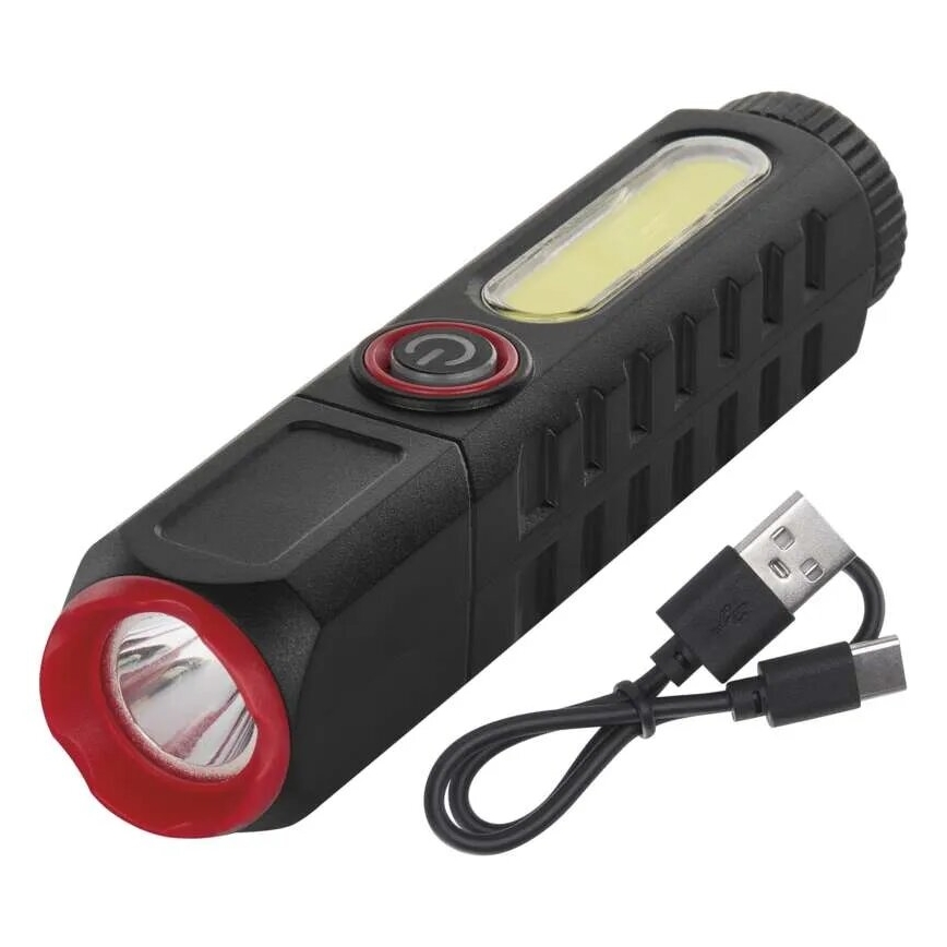 LED Latarka akumulatorowa LED/USB/3,7V 120 lm 400 mAh