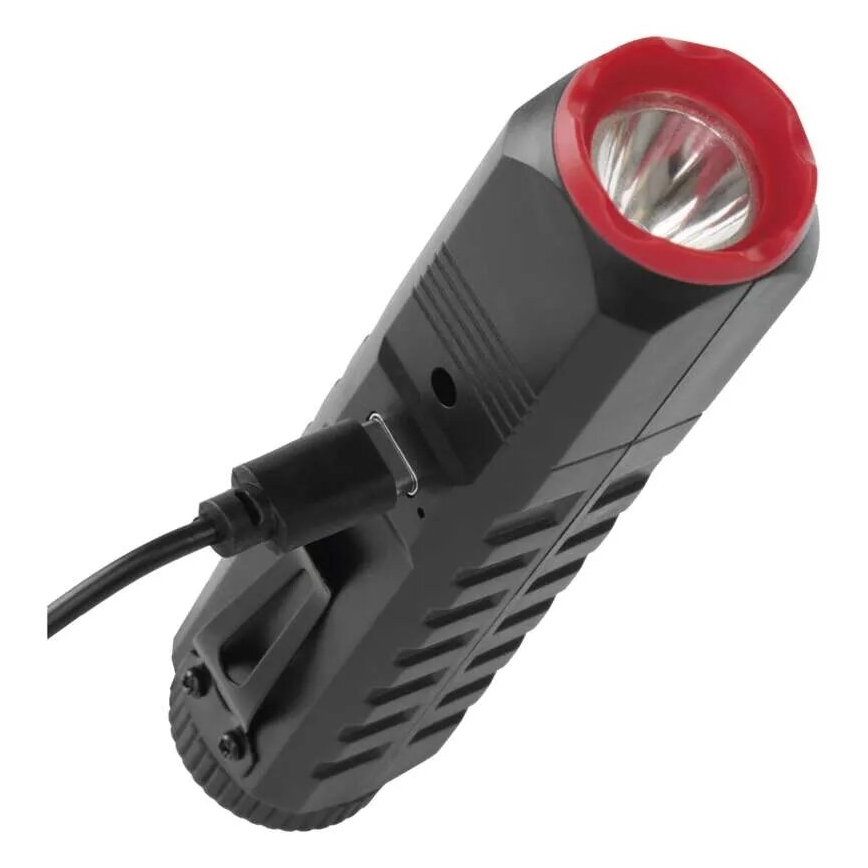 LED Latarka akumulatorowa LED/USB/3,7V 120 lm 400 mAh