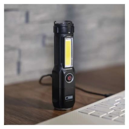 LED Latarka akumulatorowa LED/USB/3,7V IP44 150 lm 1200mAh