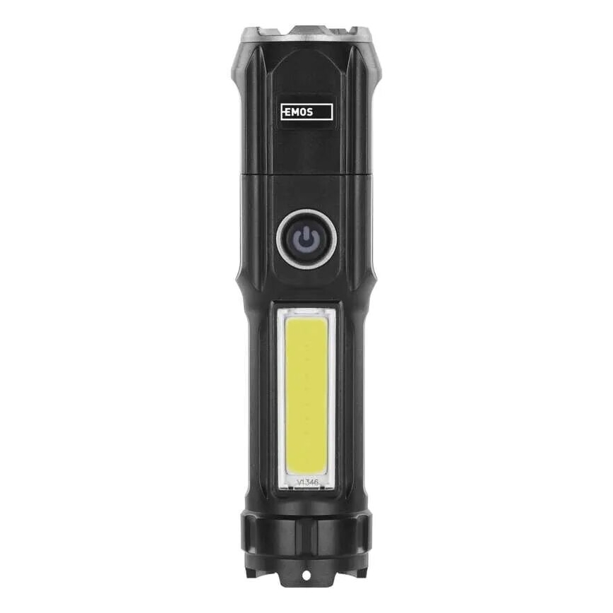LED Latarka akumulatorowa LED/USB/3,7V IP44 150 lm 1200mAh