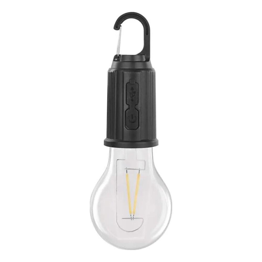 LED Latarka akumulatorowa LED/USB IP44 90 lm 400mAh