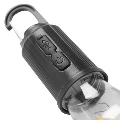 LED Latarka akumulatorowa LED/USB IP44 90 lm 400mAh