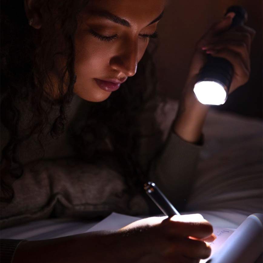 LED Latarka akumulatorowa USB LED/10W/5V IP54 1000 lm